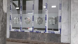 cutting sticker sandblast