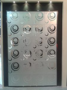 jenis sticker sandblast motif 