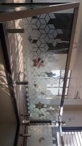cutting sticker sandblast